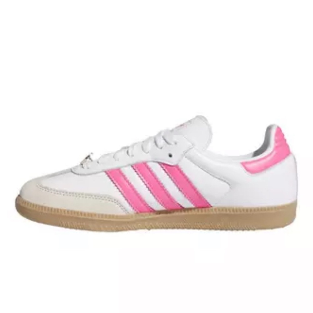 Adidas White and Pink OG Samba